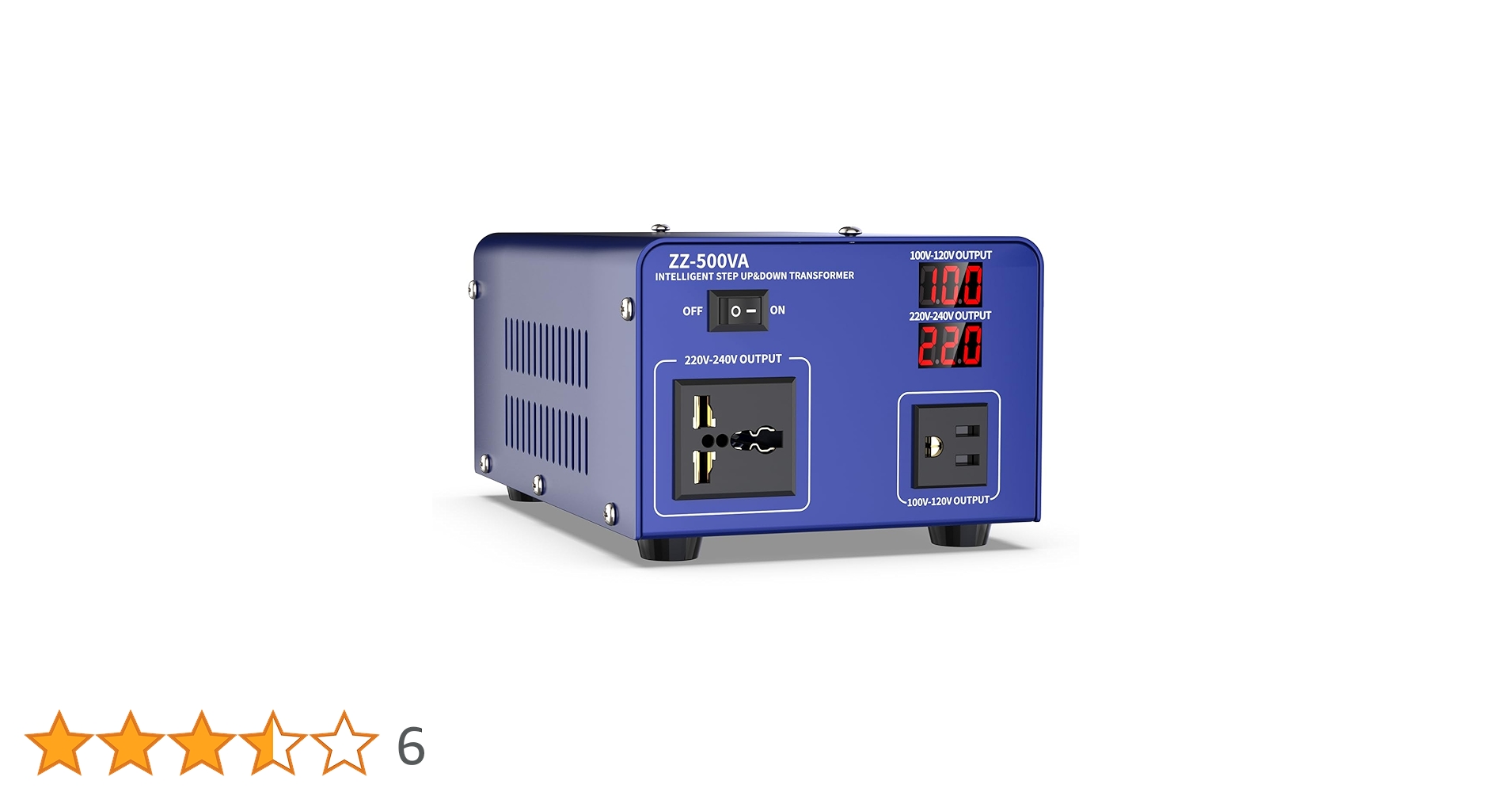 Amazon.co.jp: 500VA 変圧器 100V 220V アップトランス ダウントランス Amazon.co.jp: 500VA 変圧器 100V 220V アップトランス ダウントランス